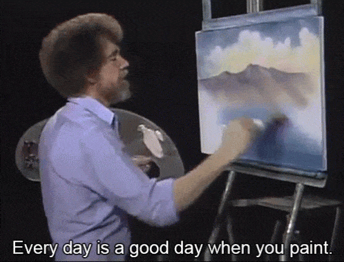 Every day is a good day for art