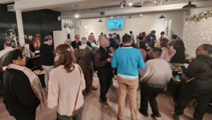 corporate event space in Oak Park with creative setup