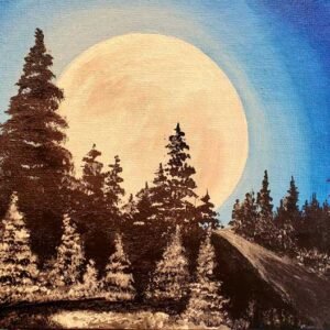 private acrylic painting sessions for adults at Studio 928 in Oak Park