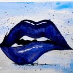 Watercolor Lips