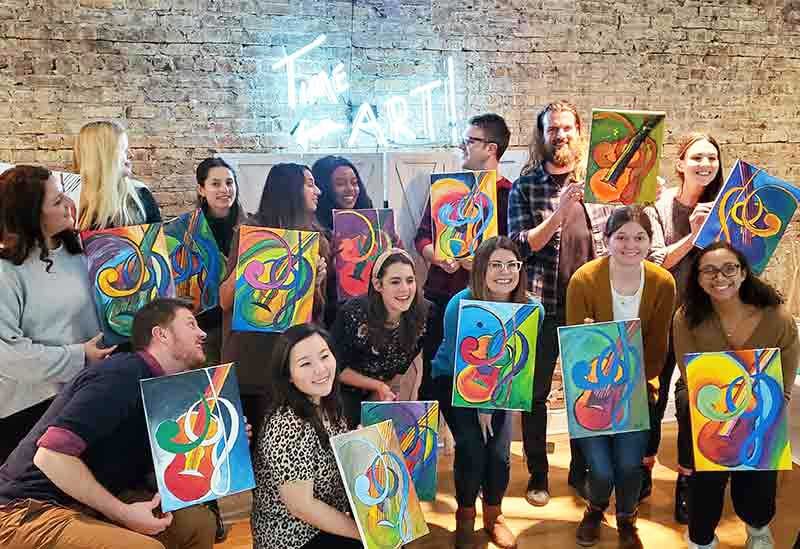 studio 928 oak park team building art chicago
