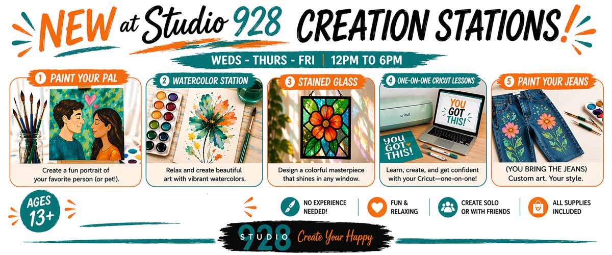 studio 928 oak park creation stations