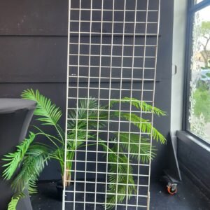 Heavy-Duty Gridwall Panel with Feet — 2 ft x 5 ft