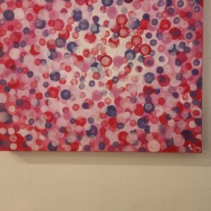Pink & Bubbly — Original Art by Cheryl Vargas
