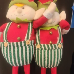 Set of 6 Decorative Elves