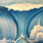 the wave-pastels only from Virtual Art Class